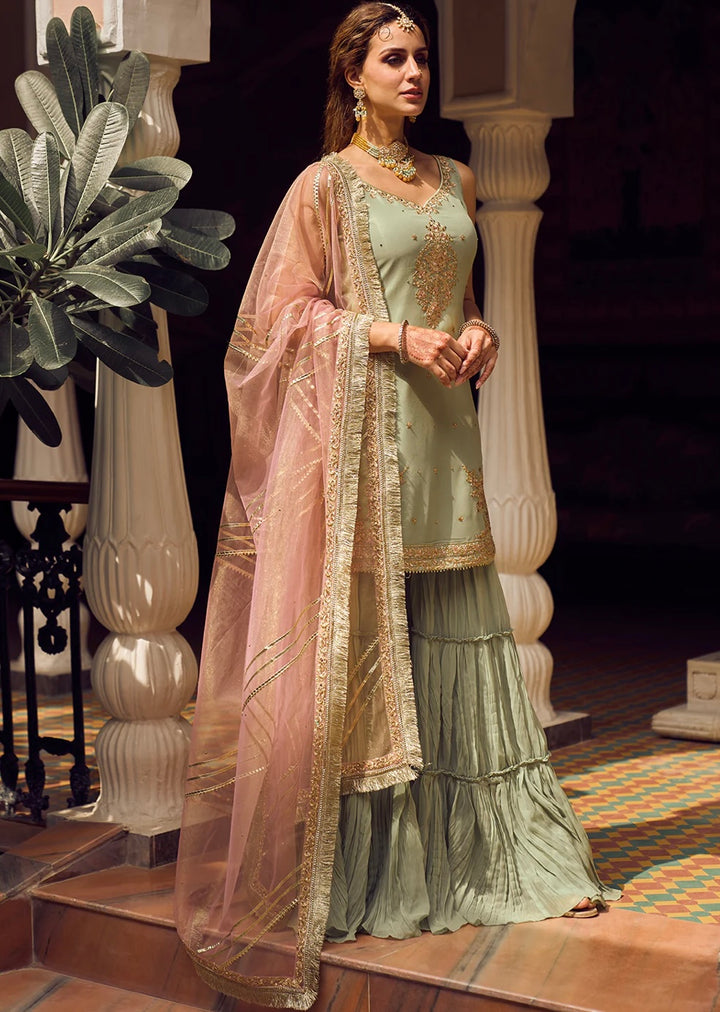 Mindy Sharara
Suit in Mint Green